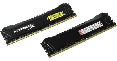 Модуль памяти Kingston 16GB 2400MHz DDR4 CL12 DIMM (Kit of 2) XMP HyperX Savage Black