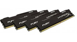 Модуль памяти Kingstonъ 32GB 2400MHz DDR4 CL15 DIMM (Kit of 4) HyperX FURY Black..