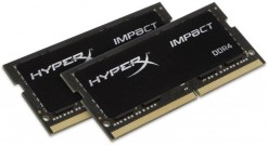 Оперативная память Kingston 32GB 2666MHz DDR4 CL15 SODIMM (Kit of 2) HyperX Impact, EAN: '740617265392