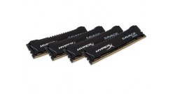 Модуль памяти Kingston 64GB 2400MHz DDR4 CL14 DIMM (Kit of 4) XMP HyperX Savage Black