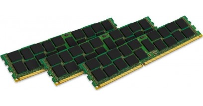 Модуль памяти Kingston DRAM 12GB 1600MHz DDR3L ECC Reg CL11 DIMM (Kit of 3) 1Rx8 1.35V, EAN: 740617228946