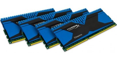 Модуль памяти Kingston DRAM 16GB 1866MHz DDR3 CL9 DIMM (Kit of 4) XMP HyperX Predator, EAN: 740617234954