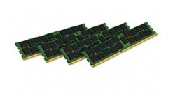 Модуль памяти Kingston DRAM 32GB 1600MHz DDR3 ECC Reg CL11 DIMM (Kit of 4) 1Rx4 Intel, EAN: 740617221541