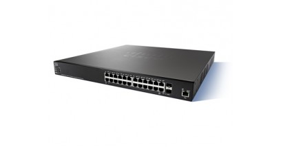 Коммутатор 24-портовый Cisco SG350XG-24T 24-port 10GBase-T Stackable Switch