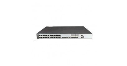 Коммутатор Huawei S5720-28X-PWR-SI-AC (24xGE RJ45 PoE+ /4xGE Combo/, 4x10GE SFP+; F/S: 96Ms/336Gbs; MAC: 16k; L3, Full; Static Route; OSPF/BGP/IS-IS; RSTP/MSTP/ERPS, ~PSU) (02350DLW)