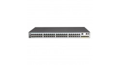 Коммутатор 48PORT GE 4SFP S5720S-52P-SI-AC HUAWEI Коммутатор Huawei S5720S-52P-SI-AC (48xGE RJ45 ports, 4xGE SFP ports; F/S: 78Ms/336Gbs; MAC: 16k; Управление: L3, Full; Static Route; OSPF/BGP/IS-IS; RSTP/MSTP/ERPS, OAM, RRPP/SEP/Smart Link; sFlow, QoS, A
