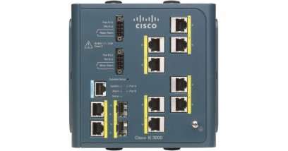 Коммутатор Cisco IE-3000-8TC IE 3000 Switch, 8 10/100 + 2 T/SFP