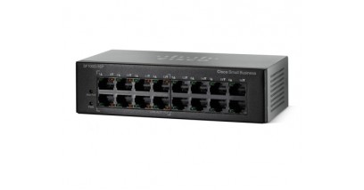 Коммутатор Cisco SF110D-16HP 16-Port 10/100 PoE Desktop Switch