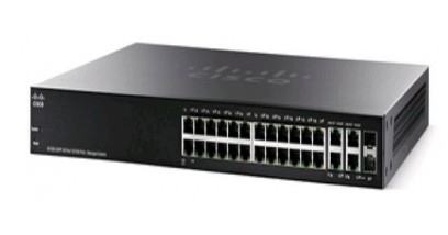 Коммутатор Cisco SF350-24P 24-port 10/100 POE Managed Switch