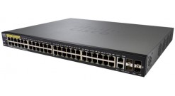 Коммутатор Cisco SF350-48P 48-port 10/100 POE Managed Switch..