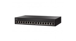 Коммутатор Cisco SG110-16-EU неправляемый 16-Port PoE Gigabit Switch
