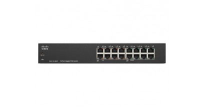 Коммутатор Cisco SG110-16HP-EU 16-портовый 6-Port PoE Gigabit Switch