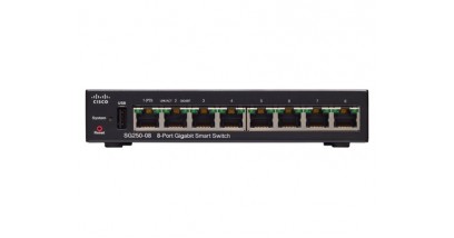Коммутатор Cisco SG250-08 8-Port Gigabit Smart Switch