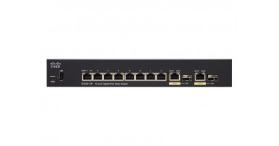 Коммутатор Cisco SG250-10P 10-port Gigabit PoE Switch