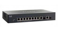 Коммутатор Cisco SG300-10PP-K9-EU 10-портовый SG300-10PP 10-port Gigabit PoE+ Ma..