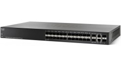 Коммутатор Cisco SG300-28SFP-K9-EU SG300-28SFP 28-port Gigabit SFP Managed Switc..