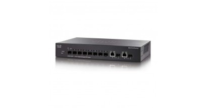 Коммутатор Cisco SG350-10SFP 10-port Gigabit Managed SFP Switch