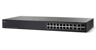 Коммутатор Cisco SG350-20 20-port Gigabit Managed Switch