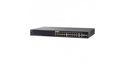 Коммутатор Cisco SG350-28SFP 28-port Gigabit Managed SFP Switch
