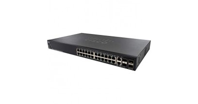 Коммутатор Cisco SG350X-24MP 24-port Gigabit POE Stackable Switch