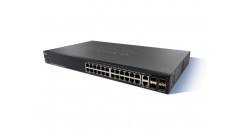 Коммутатор Cisco SG350X-24 24-port Gigabit Stackable Switch..