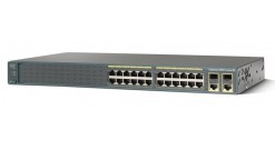 Коммутатор Cisco WS-C2960+24LC-S Catalyst 2960 Plus 24 10/100 (8 PoE) + 2 T/SFP LAN Lite