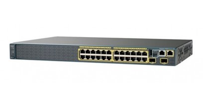 Коммутатор Cisco WS-C2960+24TC-S Catalyst 2960 Plus 24 10/100 + 2 T/SFP LAN Lite