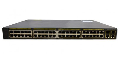 Коммутатор Cisco WS-C2960+48PST-L Catalyst 2960 Plus 48 10/100 PoE + 2 1000BT +2 SFP LAN Base