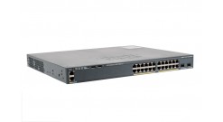 Коммутатор Cisco WS-C2960X-24PD-L Catalyst 2960-X 24 GigE PoE 370W, 2 x 10G SFP+, LAN Base