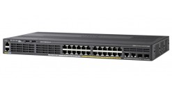 Коммутатор Cisco WS-C2960X-24PS-L Catalyst 2960-X 24 GigE PoE 370W, 4 x 1G SFP, LAN Base