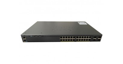 Коммутатор Cisco WS-C2960X-24TS-LL Catalyst 2960-X 24 GigE, 2 x 1G SFP, LAN Lite