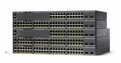 Коммутатор Cisco WS-C2960XR-24PD-I Коммутатор Catalyst 2960-XR 24 GigE PoE 370W, 2 x 10G SFP+, IP Lite