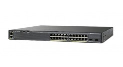 Коммутатор Cisco WS-C2960XR-24PS-I 24 GigE PoE 370W, 4 x 1G SFP, IP Lite..