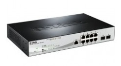 Коммутатор D-LINK DGS-1210-10P/ME/A1A Gigabit Smart Switch with 8 10/100/1000Bas..