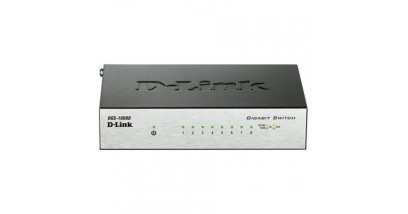 Коммутатор D-Link DGS-1008D/J3A неуправляемый настольный 8x10/100/1000BASE-T