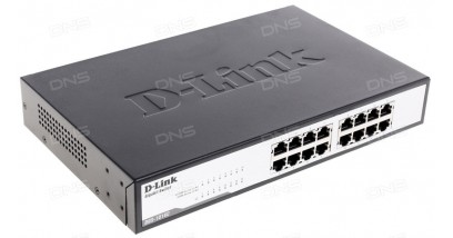 Коммутатор D-Link DGS-1016C/A1A неуправляемый 19U 16x10/100/1000BASE-T