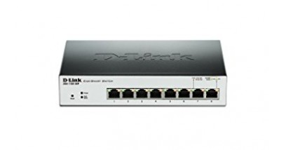 Коммутатор D-Link DGS-1100-08P, 8 10/100/1000Base-T PoE ports, Smart Gigabit Ethernet switch