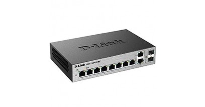 Коммутатор D-Link DGS-1100-10/ME/A2A, 8-Port 10/100/1000Base-T ports + 2 combo 100/1000Base-T/SFP ports Metro Ethernet Switch