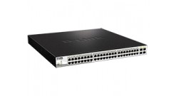 Коммутатор D-Link DGS-1210-52MPP/E1A Gigabit Smart Switch with 48 10/100/1000Base-T PoE ports and 4 Gigabit SFP ports