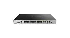 Коммутатор D-Link DGS-3630-52PC/A1ASI L3 Managed Switch with 44 10/100/1000Base-T ports and 4 100/1000Base-T/SFP combo-ports and 4 10GBase-X SFP+ ports (48 PoE ports 802.3af/802.3at (30 W), PoE Budget 370W, PoE
