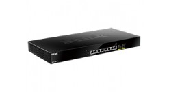 Коммутатор D-Link DMS-1100-10TS/A1A L2 Smart Switch with 8 2.5GBase-T ports and 2 10GBase-X SFP+ ports.16K Mac address, 80Gbps switching capacity, 802.3x Flow Control, 802.3ad Link Aggregation, 4K of 802.1Q VL