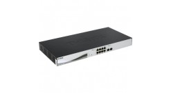 Коммутатор D-Link DXS-1100-10TS/A1A 10 Gigabit Ethernet Smart Switch with 8-ports 10GBASE-T + 2-ports SFP+
