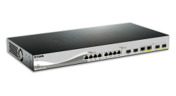 Коммутатор D-Link DXS-1210-12TC, 10 Gigabit Ethernet Smart Switch with 8-port 10..