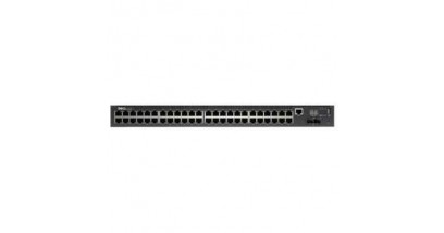 Коммутатор Dell Networking N2048 48x1GbE, 2x10GbE SFP+ fixed ports, Stackable, no Stacking Cable, air flow from ports to PSU, PDU, 3YPSNBD