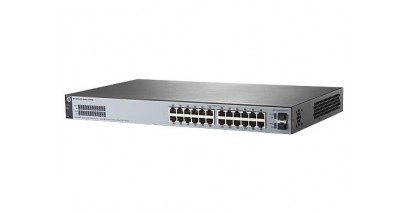 Коммутатор HP 1820-24G J9980A Switch (WEB-Managed, 24*10/100/1000 + 2*SFP, Fanless, Rack-mounting, 19"")