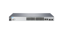 Коммутатор HP 2530-24 Switch (24 x 10/100 + 2 x SFP + 2 x 10/100/1000, Managed, L2, virtual stacking, 19"") (repl. for J9019B)