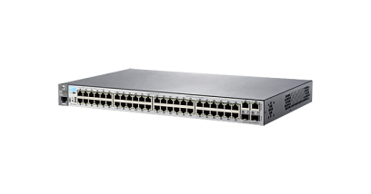Коммутатор HP 2530-48 Switch (48 x 10/100 + 2 x SFP + 2 x 10/100/1000, Managed, L2, virtual stacking, 19"") (repl. for J9020A)