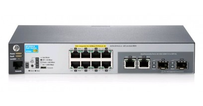 Коммутатор HP 2530-8-PoE+ Switch (8 x 10/100 + 2 x SFP or 10/100/1000, Managed, L2, virtual stacking, PoE+ 67W, 19"") (repl. for J9137A)