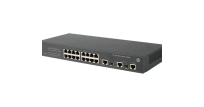 Коммутатор HP 3100-16 v2 EI Switch (16x10/100 + 2x10/100/1000 or SFP, Full Managed L2, Clustered Stacking) (repl. for JD319A)