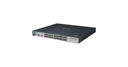 Коммутатор HP 3500-24G-PoE+ yl Switch (20x10/100/1000POE+ + 4x10/100/1000POE+ or SFP + opt.4x10GbE, managed, layer 3/4, 19"")